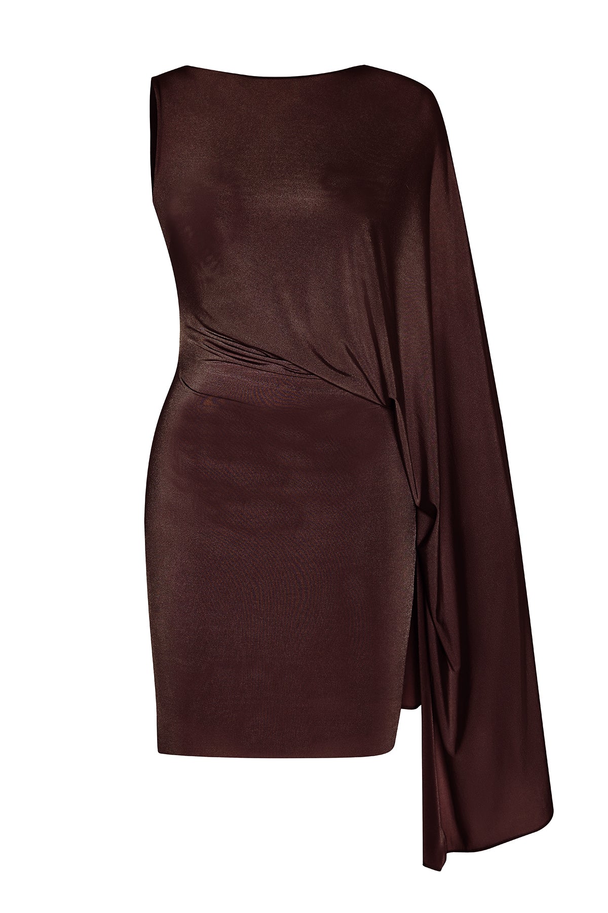 WALK AWAY DRESS BROWN