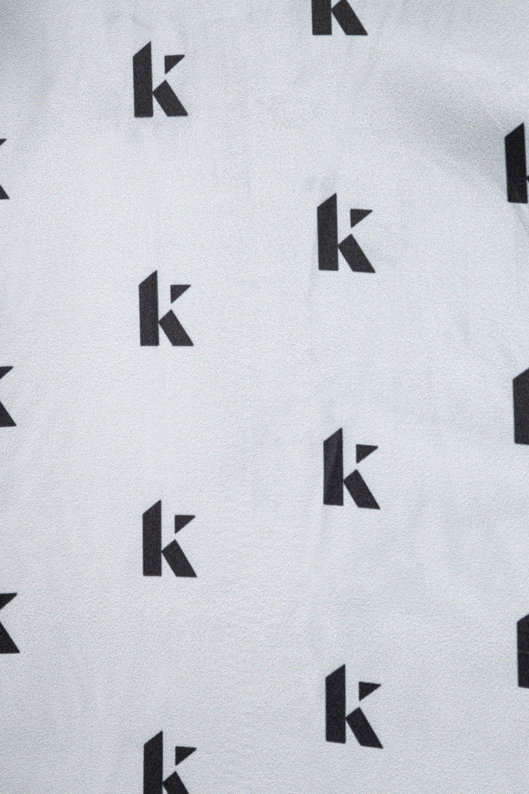 Khela logo baskılı dik yaka uzun kol body
