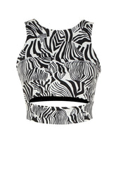 PEEKABOO BRA ZEBRA