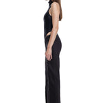 Khela siyah fermuar detaylı maksi etek