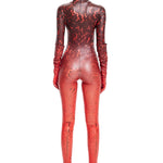 Khela hallowen kırmızı eldiven