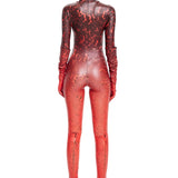 Khela hallowen kırmızı eldiven