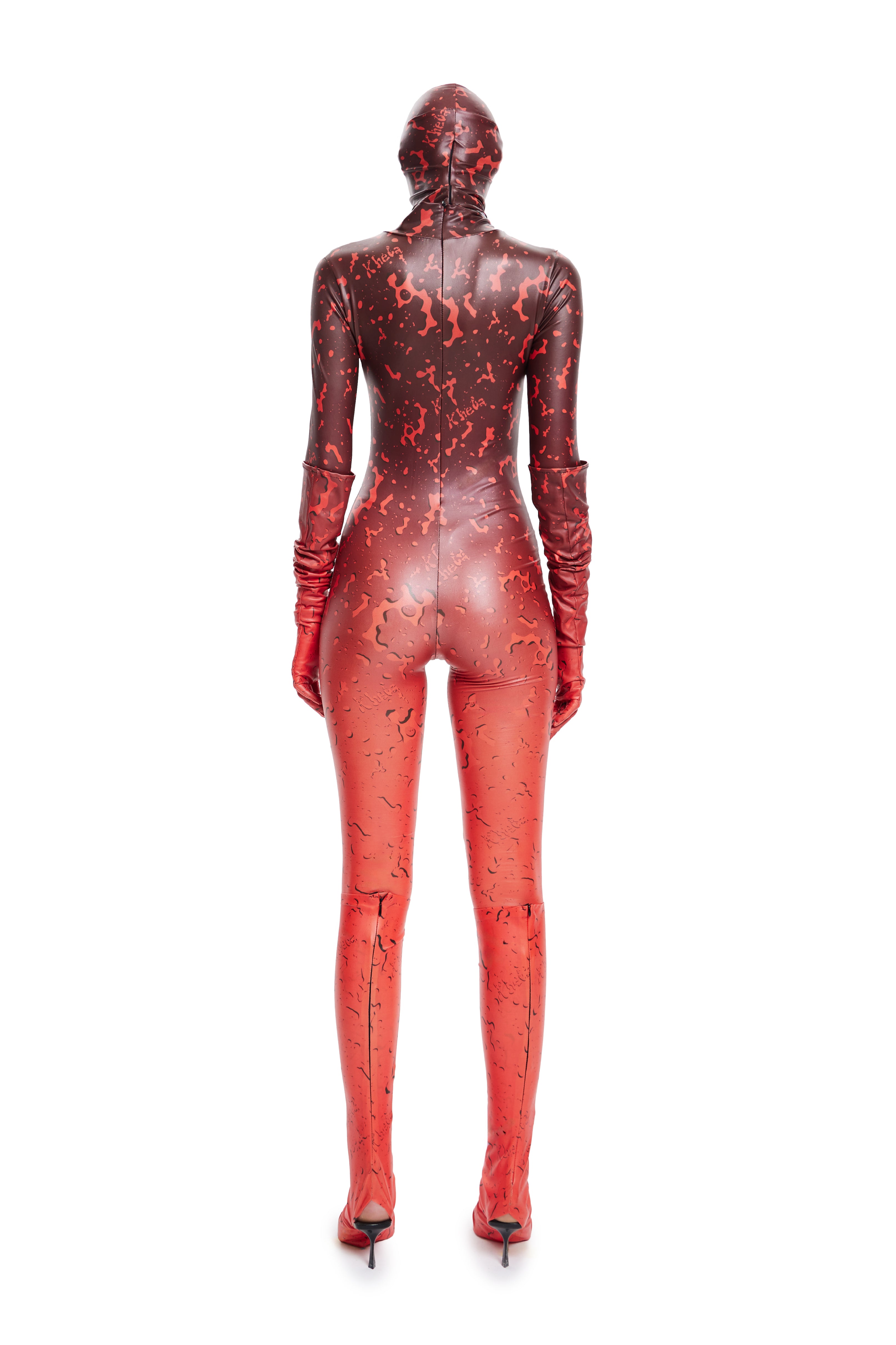 Khela hallowen kırmızı eldiven