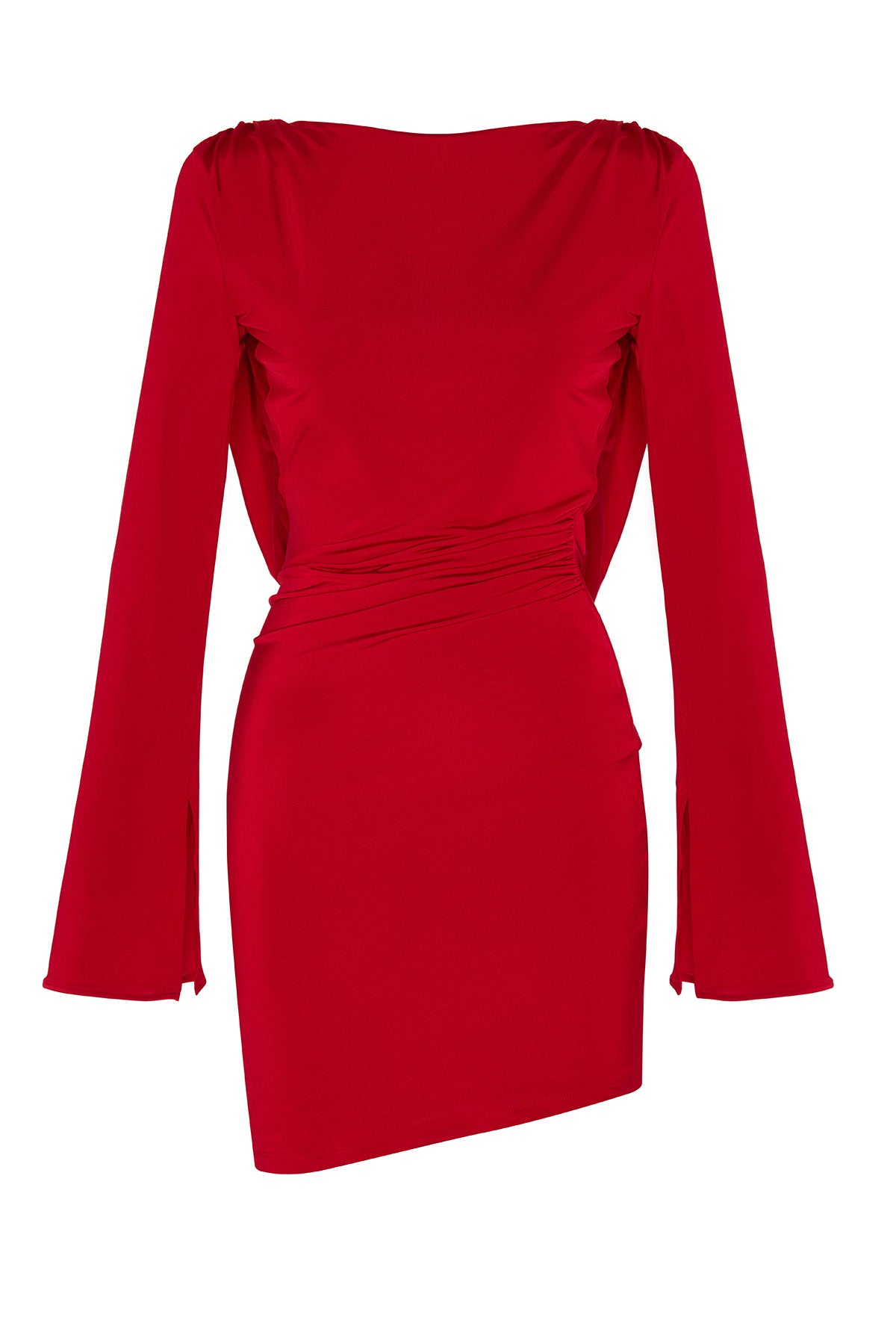 BACK OFF DRESS RED