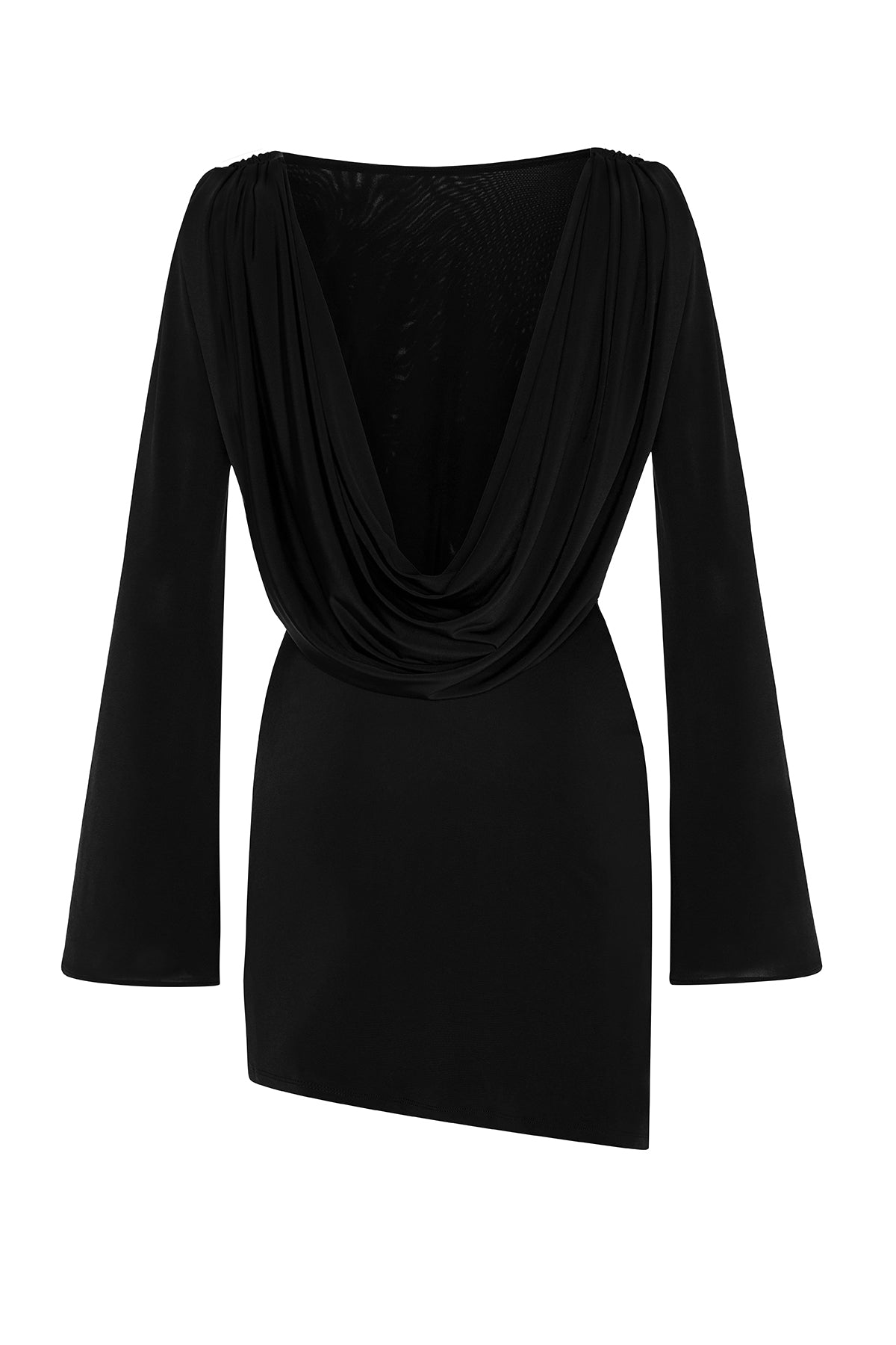 BACK OFF DRESS BLACK