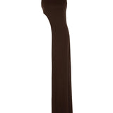 STAY MAD ASYMMETRIC TOP BROWN