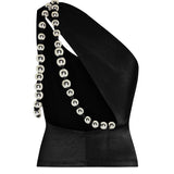 EXIT STRATEGY BEADED TOP BLACK