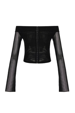 HOOKED UP MESH TOP