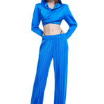 Khela parlak taşlı mavi pantolon