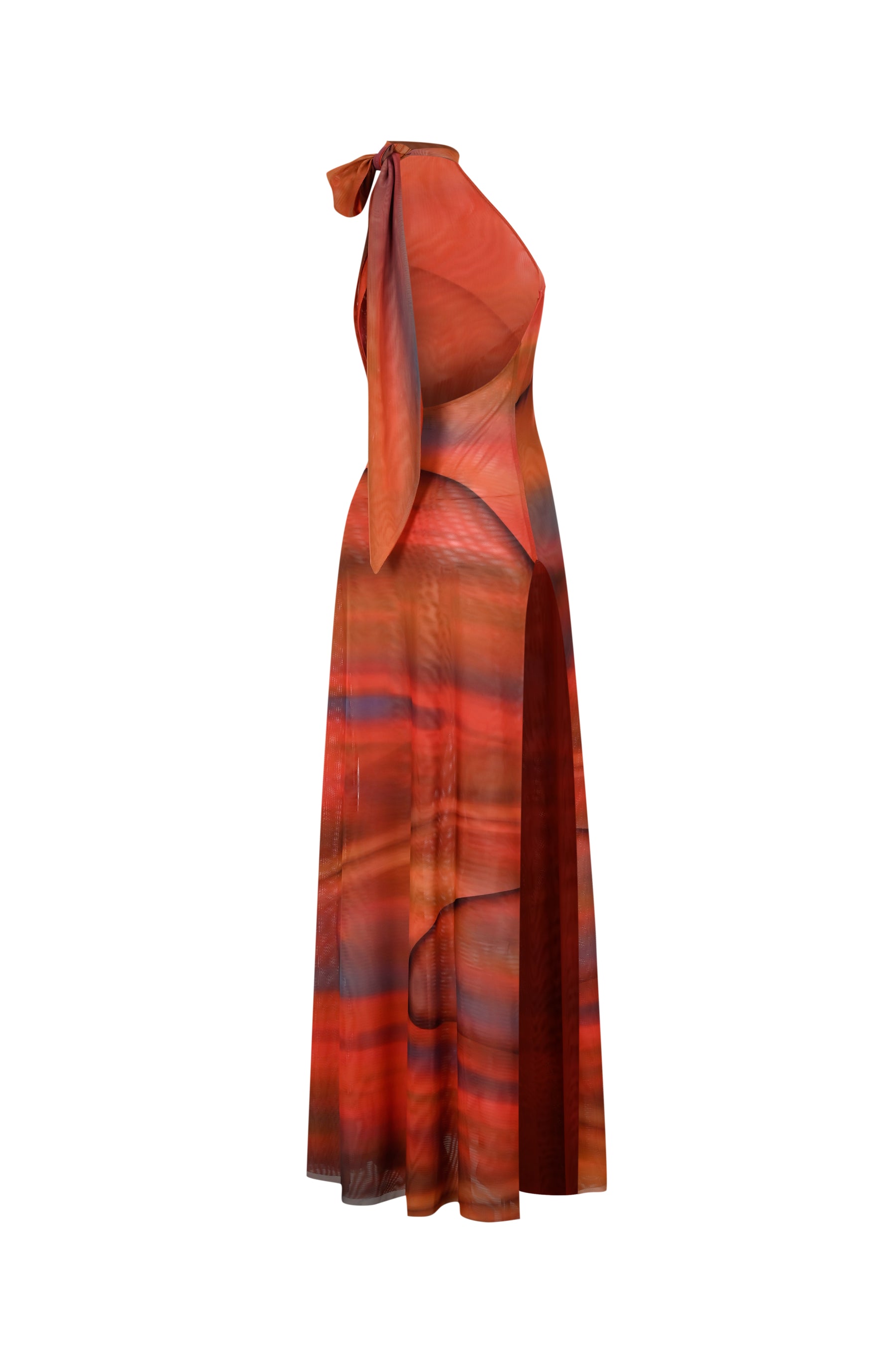 Sweet Escape Dress in Sunset Print