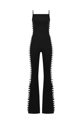 Provocatrix Jumpsuit in Black