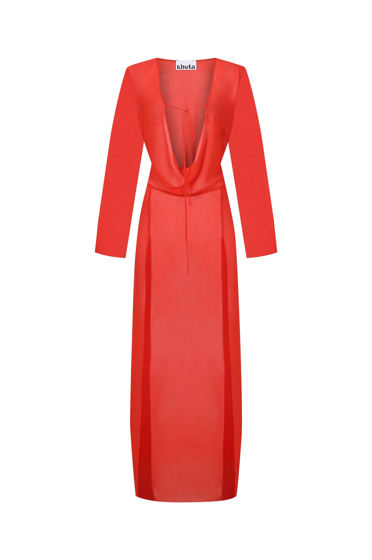 Heatwave Dress in Coral