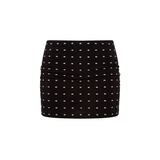 STAY TOXIC SKORT WITH STUDS