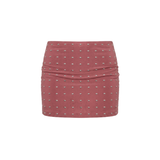 STAY TOXIC SKORT WITH STUDS