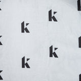 Khela logo baskılı dik yaka uzun kol body