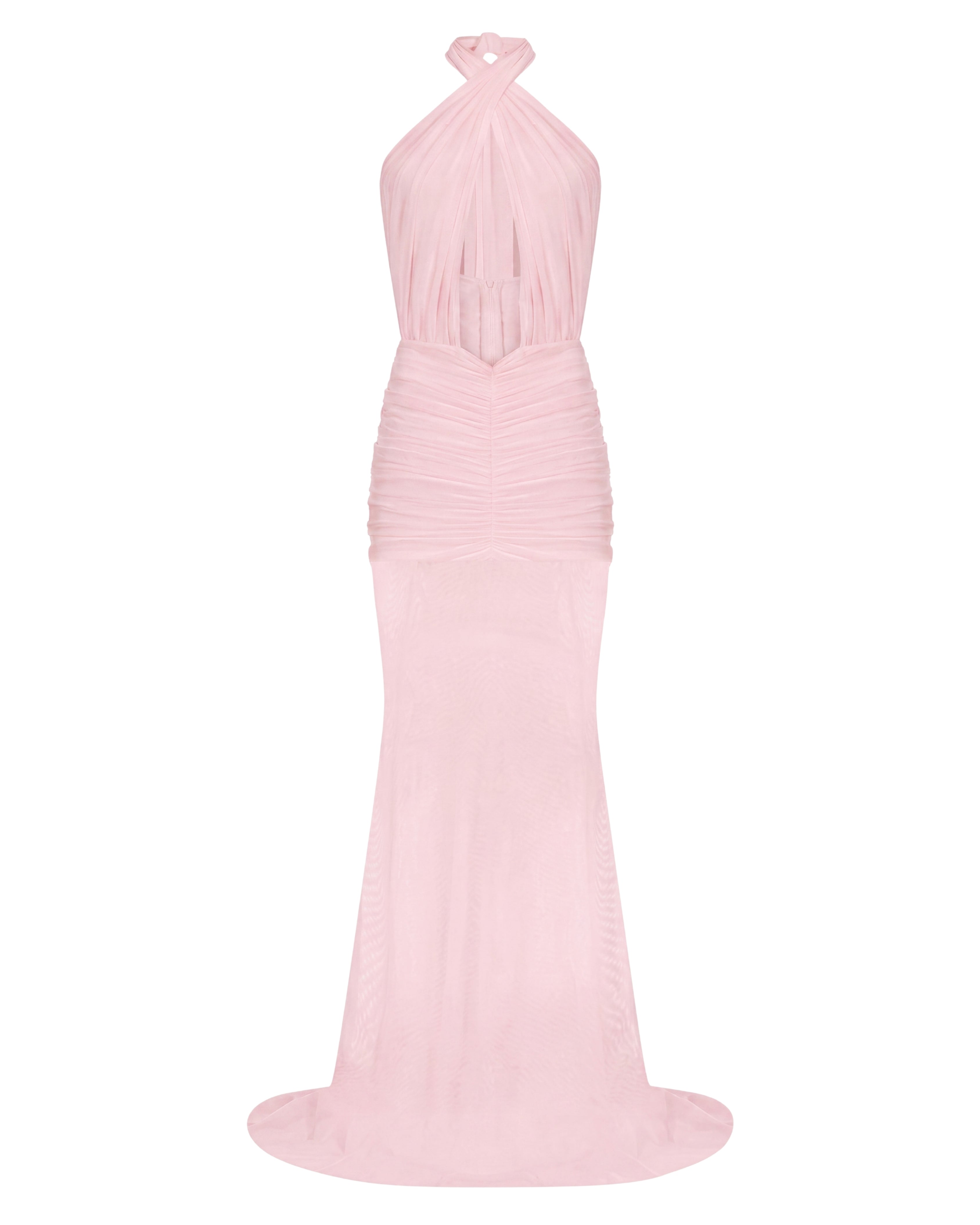 FORBIDDEN FRUIT DRESS IN BABY PINK