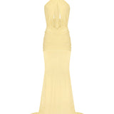 FORBIDDEN FRUIT DRESS IN BUTTER YELLOW