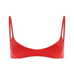 Kırmızı minimal bra