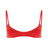 Kırmızı minimal bra