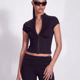 BAD DECISION SHORT SLEEVE TOP