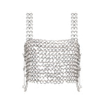 Metal halka detaylı zincir top