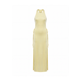 ALL EYES DRESS IN BUTTER YELLOW