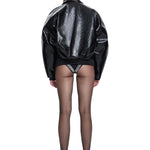 Khela deri ve vintage görünümlü ceket