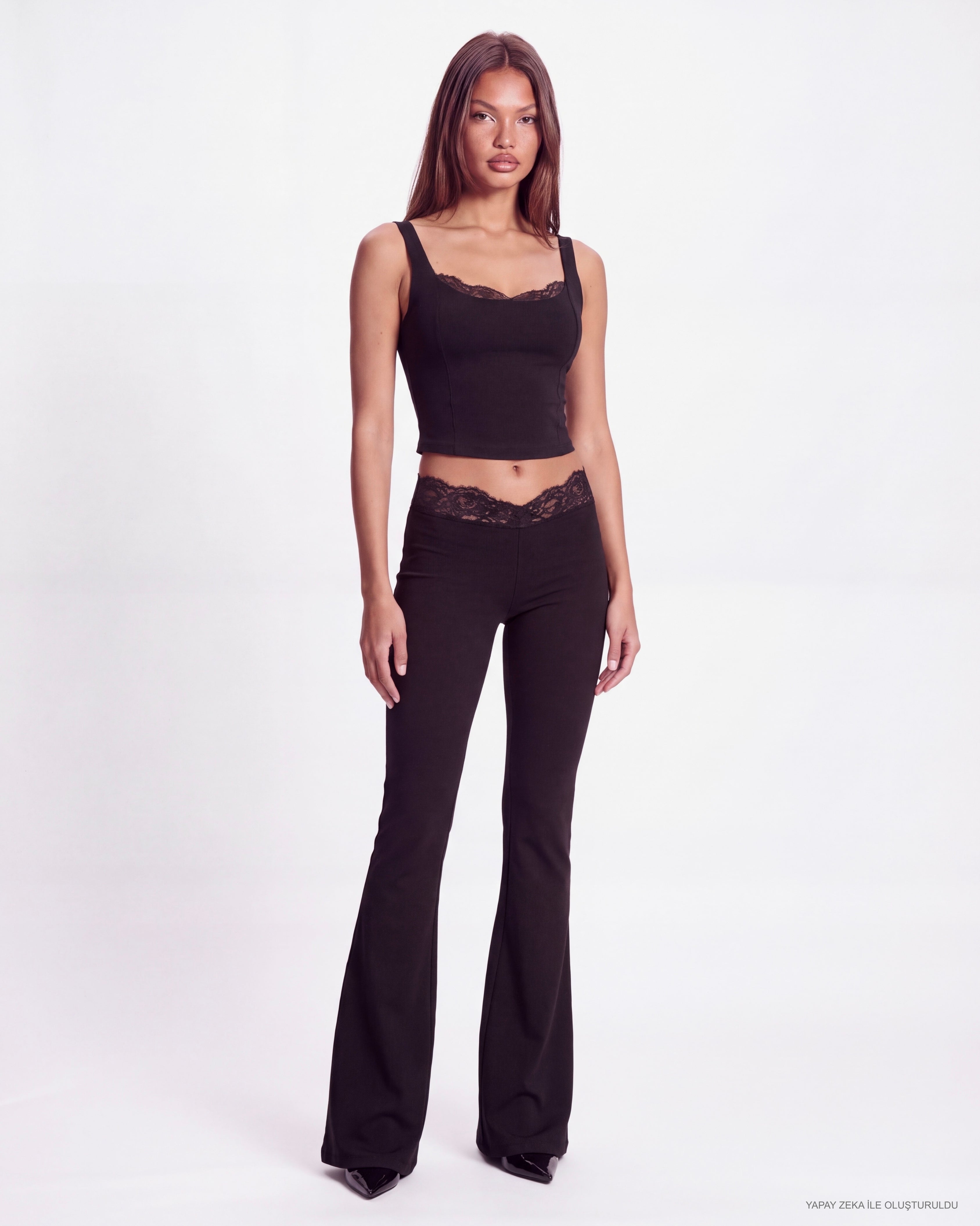 Khela Bad Romance Pants dantel detaylı kadın pantolon