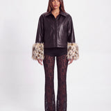 HEARTLESS JACKET IN LEOPARD