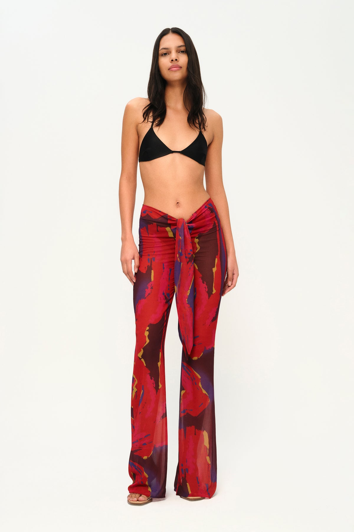 Daydream Pareo Pants in Flower Print
