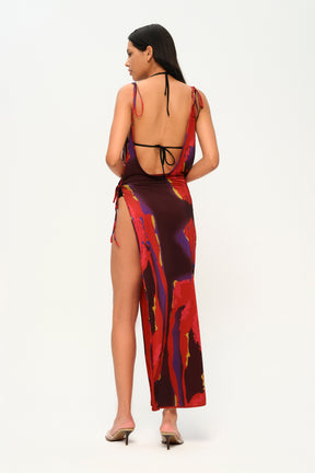 In My Element Pareo in Flower Print