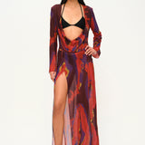 HEATWAVE DRESS IN FLOWER PRINT