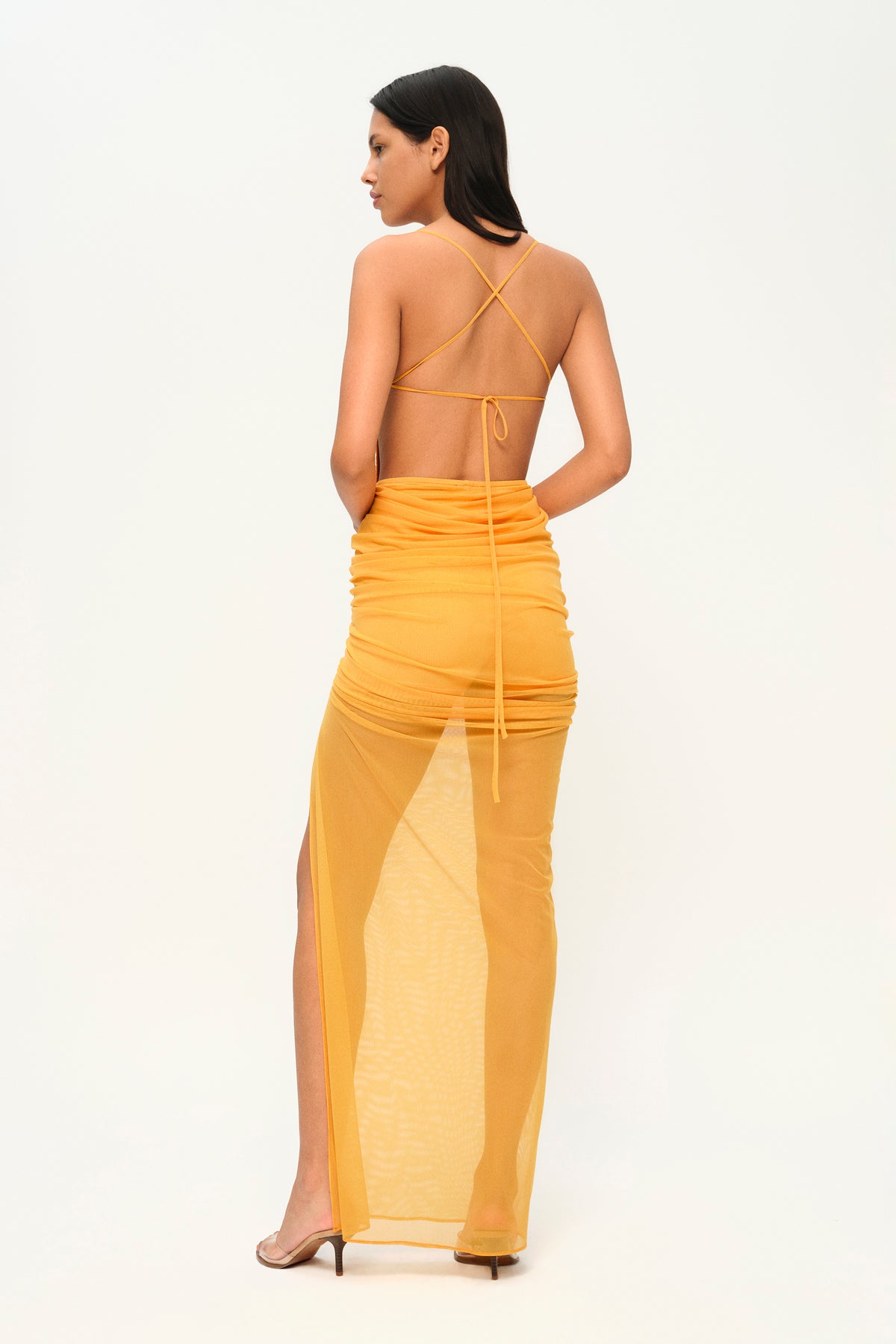 Fainthearted Dress in Mango