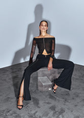 HOOKED UP MESH TOP