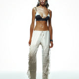 Sinister Kiss Satin Pants