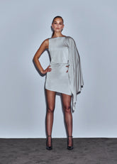 WALK AWAY DRESS GRAY