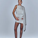 WALK AWAY DRESS GRAY