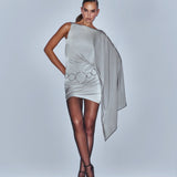 WALK AWAY DRESS GRAY