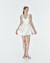 LOVE NOTES DRESS IN WHITE