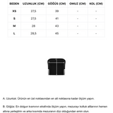 Siyah straplez yaka suni kemer detaylı top
