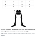 siyah drapeli uzun tül aller detaylı etek 