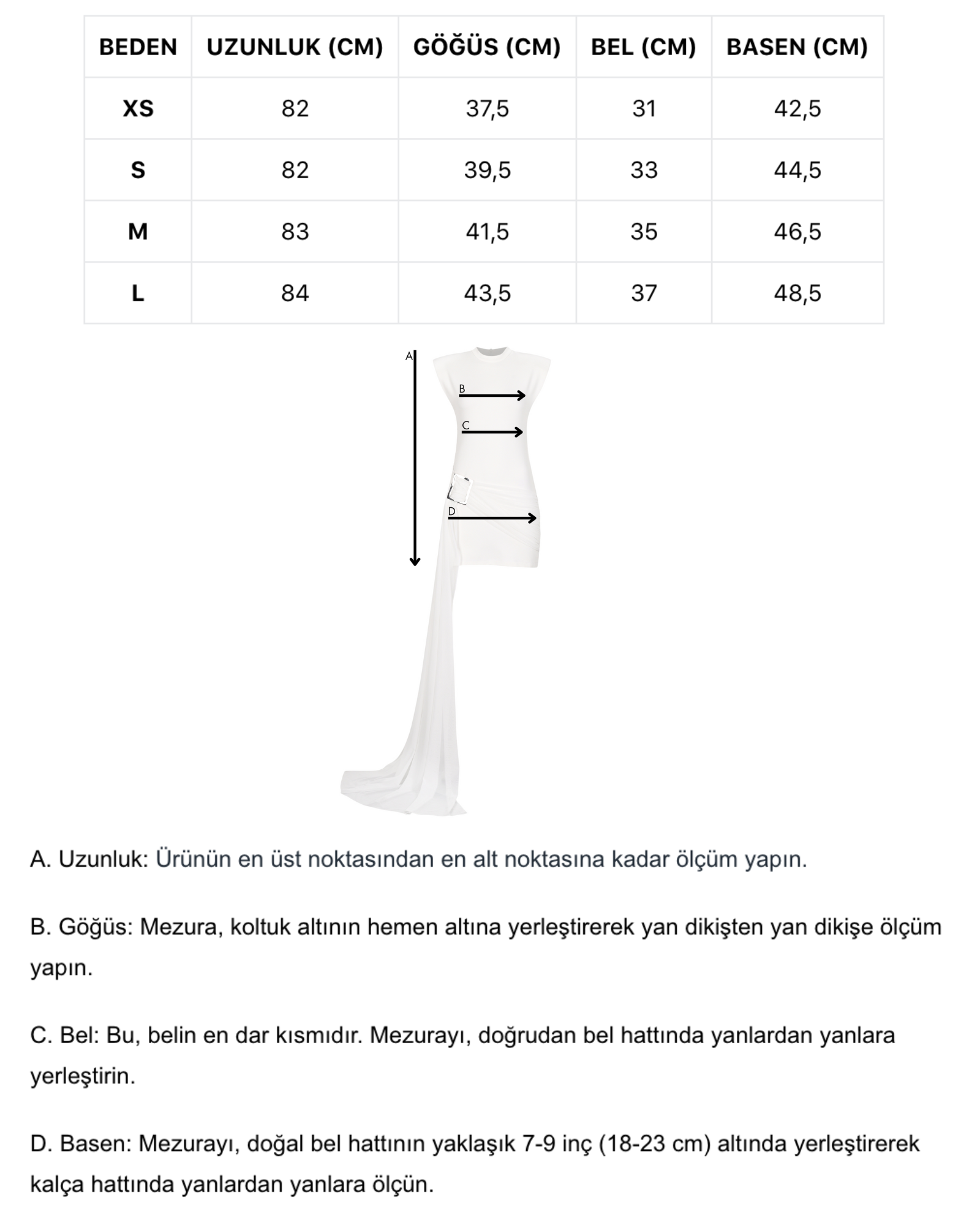 Beyaz yüksek yaka tokalı drapeli kuyruk detaylı mini elbise