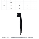 Siyah uzun tül kuyruklu kare yaka tül top