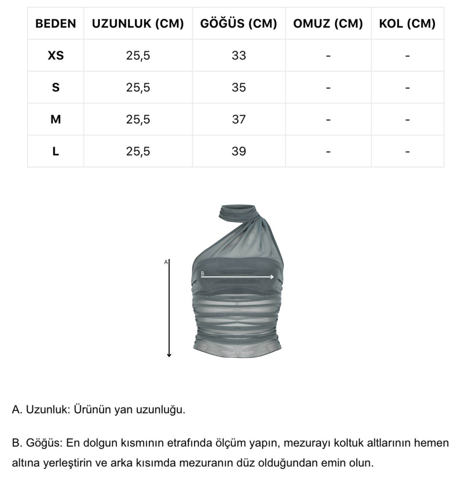 Gri straplez astarlı tek omuz detaylı tül top