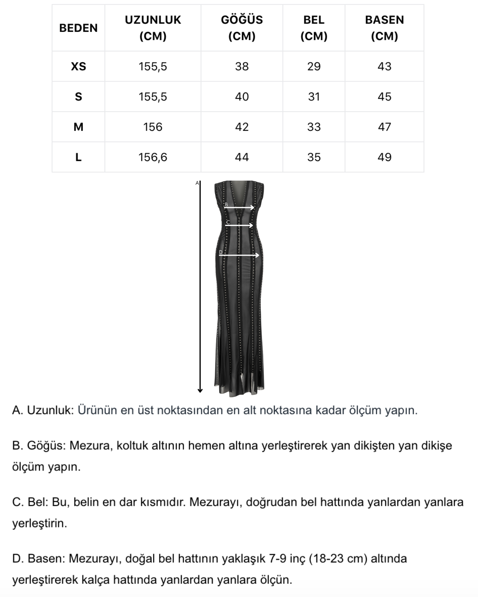 Siyah agraflı derin V yaka çift yırtmaçlı maxi elbise
