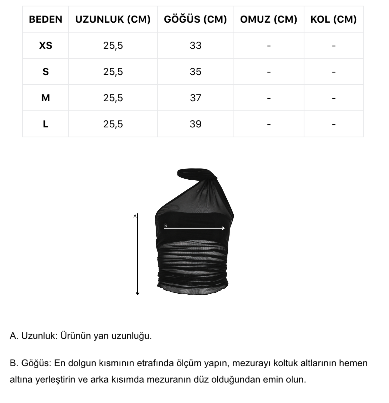 Siyah straplez astarlı tek omuz detaylı tül top