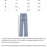 Khela parlak taşlı gri pantolon