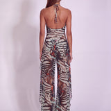 WHO IS SHE PANTS IN ANIMAL PRINT
