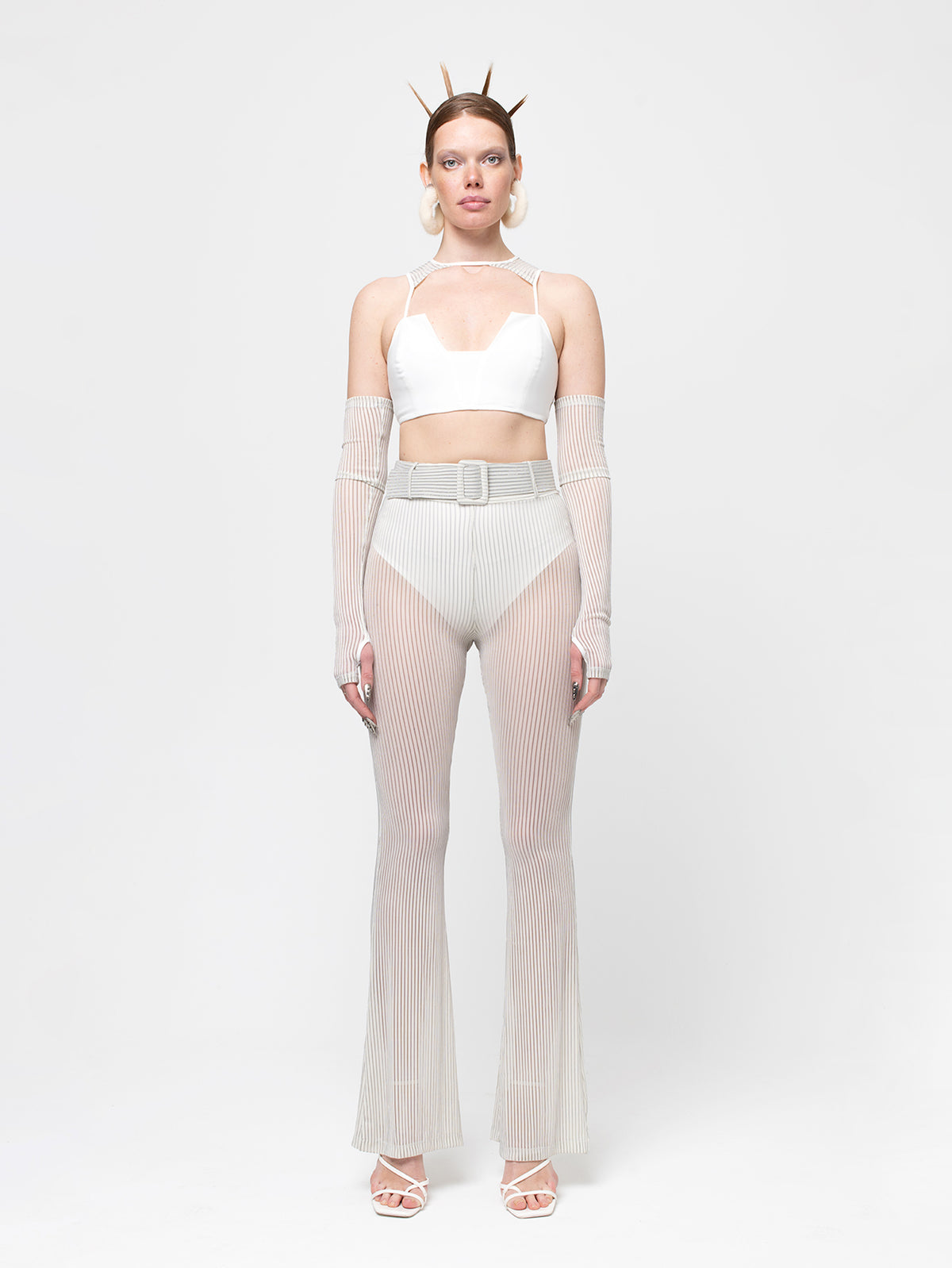 Dominate Top White