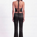 HIGH MAINTENANCE TOP IN BLACK